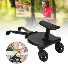 Buggy Board pedana con sedile Kiddy pedale ausiliario 360° due ruote design buggyboard