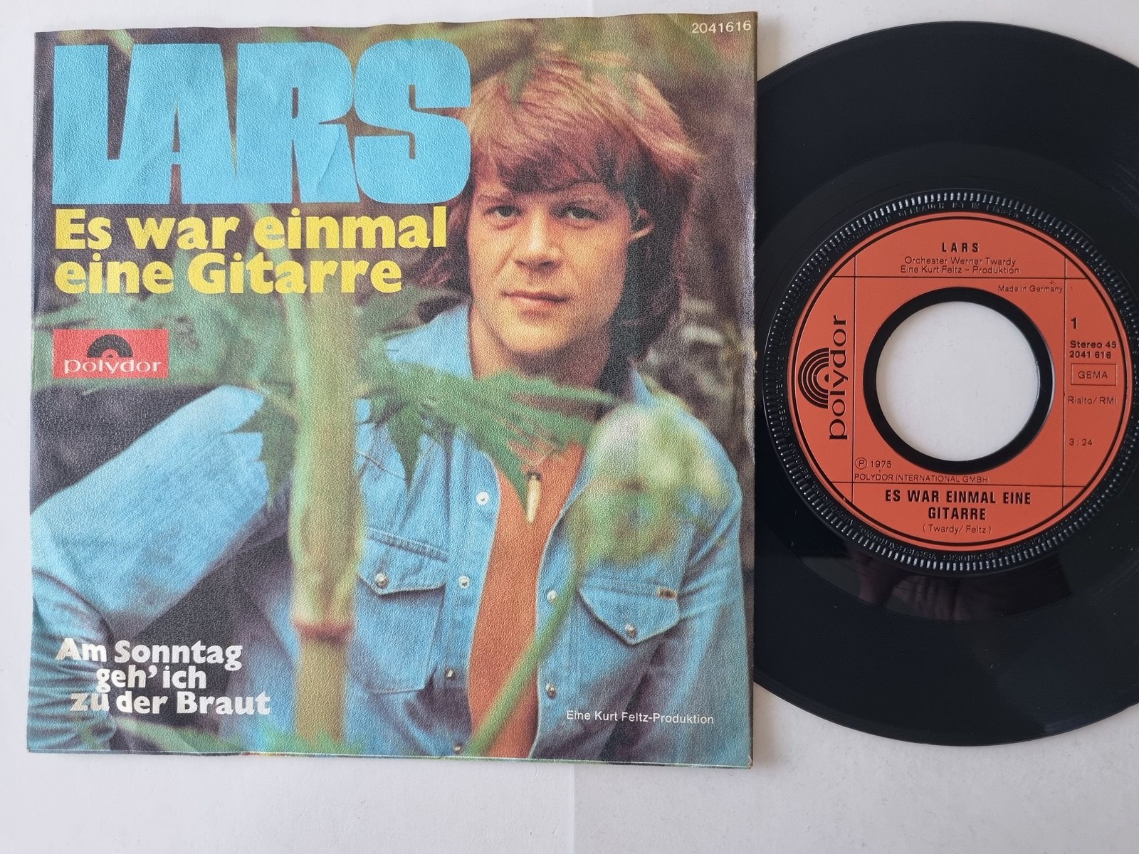 Lars Berghagen - Es war einmal eine Gitarre 7'' Vinyl Germany