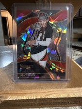 2024 Panini WNBA Select A'Ja Wilson Courtside #243 Red Ice Las Vegas Aces