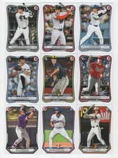 2026 Bowman Vets & Rookies 1-100 & Prospects BP1-150 250 Card Complete Set