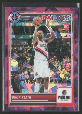 2023-24 Hoops Premium Stock #111 Duop Reath Purple Ice Prizm #/149