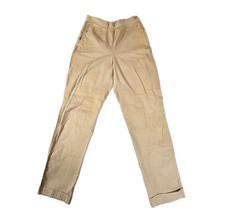 Vintage Ralph Lauren Polo Sport Black High Rise Tapered Equestrian Pants Sz6 XS