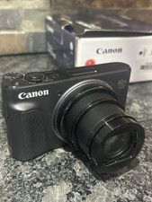 Canon PowerShot SX730 HS 20.3MP 40x Zoom Wi-Fi Flip Screen w/Box Charger 