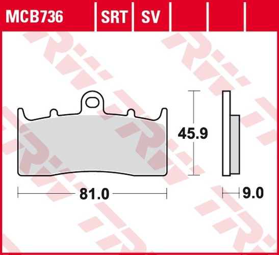 Plaquettes de frein moto pour BMW K 1600 GT et R 1150 R