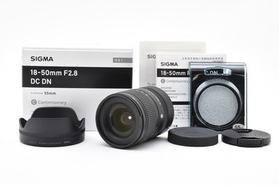 *Almost Unused* Sigma 18-50mm f/2.8 DC DN Contemporary Sony E APS-C #5052