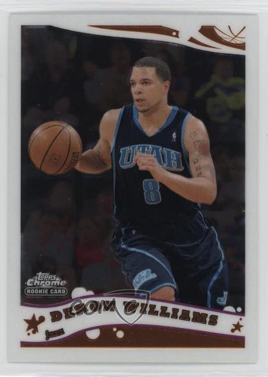 2005-06 Topps Chrome Deron Williams #200 Rookie RC d4y