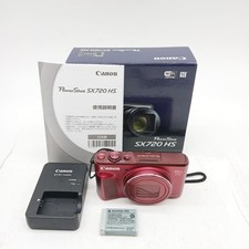 Canon PowerShot SX720 HS Red Digital Camera 40x Optical Zoom Boxed