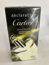 DECLARATION de CARTIER Green 1 oz EDT Spray for Men, 100 AUTHENTIC, SEALED