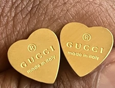 Gucci Heart Stud Earrings