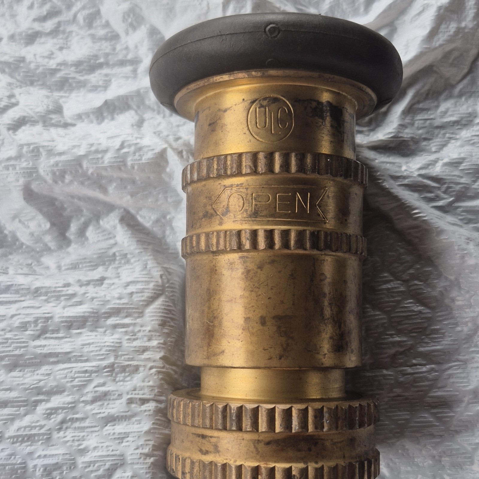 United Fire Safety 1675 , 1-1/2&Quot; Brass Combination Fog Nozzle