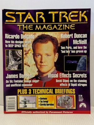 Star Trek The Magazine #9 2000 featuring Robert Duncan McNeil TOM PARIS Offical