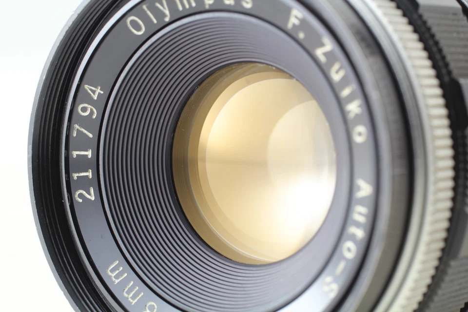 🎦VIDEO👀⭐Exc+3⭐ Olympus F.Zuiko Auto-S 38mm f1.8 Lens for Pen F FT FV JAPAN - Image 2 of 4