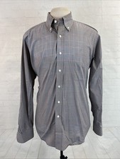 Paul Fredrick Men's Multi Color Plaid Cotton Dress Shirt 16 - 35 98