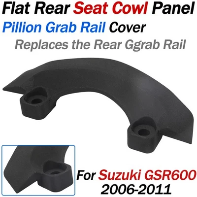 Per Suzuki GSR 600 2006-2011 Coprisedile Copri Maniglia Piatto Posteriore Grab Rail