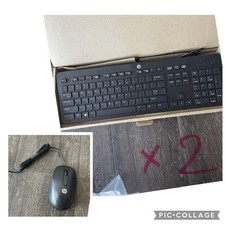 Bundle : Brand New HEWLETT PACKARD HP USB 2 Slim Keyboards  1 Mouse