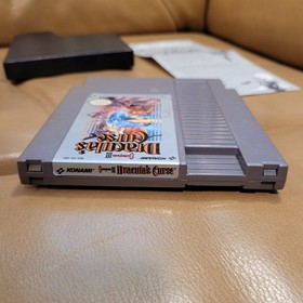 Castlevania 3 Dracula's Curse Nintendo NES Box Game Insert