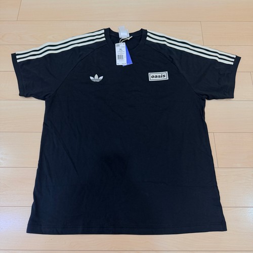Adidas Originals x Oasis 3-Stripes Tee Men's XL Black Live '25 KT3445 Band RARE
