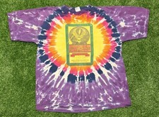Grateful Dead Jerry Garcia XL Shirt Lot Tee Jagermeister Liquor Tie Dye 1996 VTG