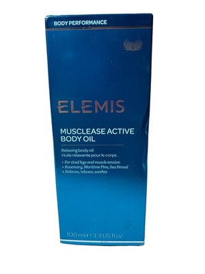 ELEMIS Musclease Active Body Oil 100 ml 3.3 oz Body Oil For Tired Legs & Muscles