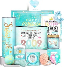 Sweet 16 Gifts for Girls, 16 Year Old Girl Birthday Gift Ideas, Pink-16th