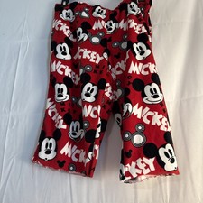 Disney Mickey Mouse Color Brilliant Red Shorts Sleepware Size Small 4-6