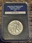 1941 Walking Liberty Silver Half Dollar  Mint Luster - BU / MS / Gem - PCS