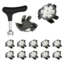 24Pcs Replacement Golf Shoe Spikes Footjoy Removable Screw in Studs Fast Twist