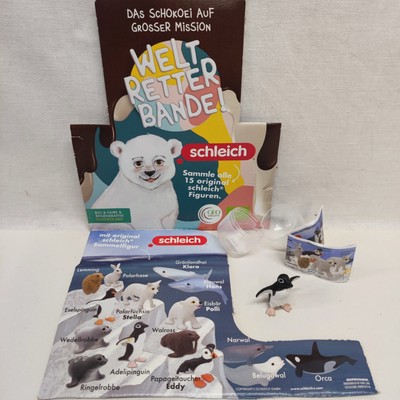 Schleich Weltretterbande - Sammelfiguren- Antarktis Südpol- Adeliepinguin - BPZ