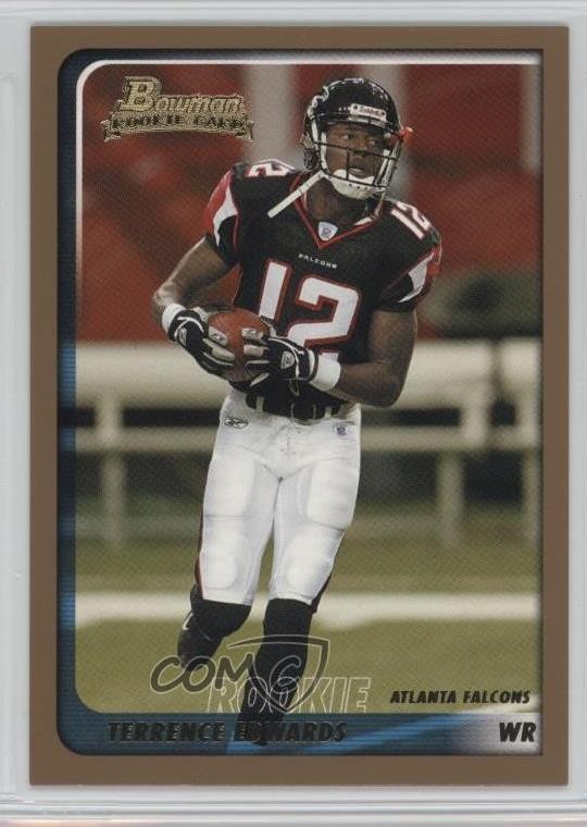 2003 Bowman Gold Terrence Edwards #169 0o9