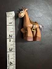 Bullseye Disney Pixar Toy Story Brown Horse 2.5  cake topper Figure PVC Toy