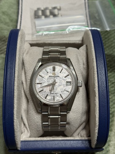 2026 Grand Seiko SBGA413 Shunbun Cherry Blossom Spring Drive 9...