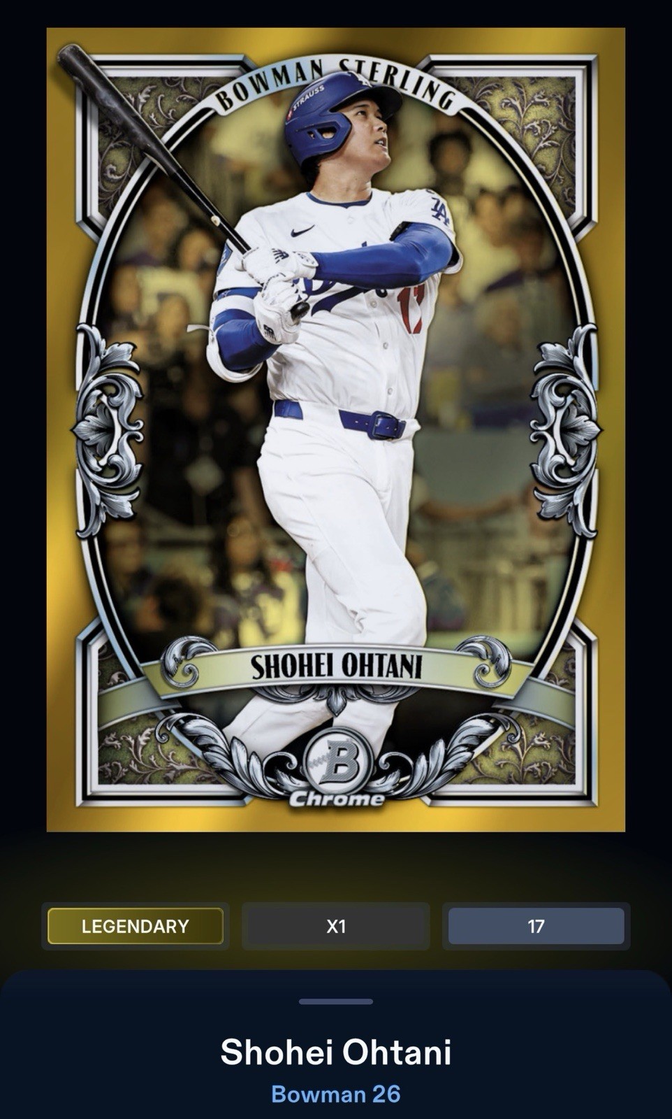 Shohei Ohtani 3 Card Legendary Lot – Topps Bunt Digital Series 2 Pristine Bowman view 3