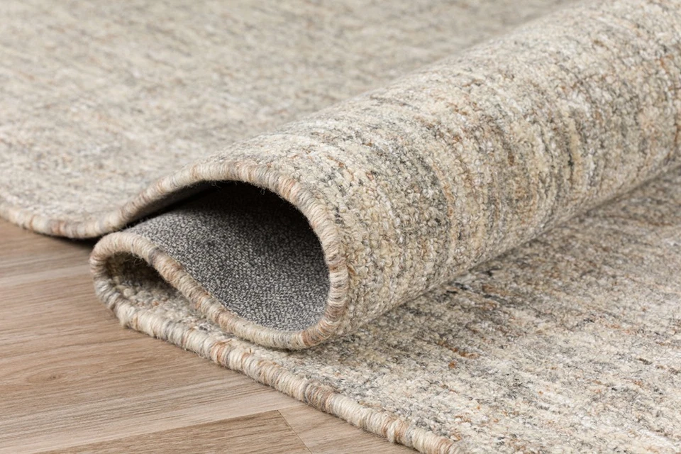 3x5 Dalyn Ivory Faded Striped Casual Solid Door Mat ME1 - Aprx 3' 6" x 5' 6" - Image 2 of 2