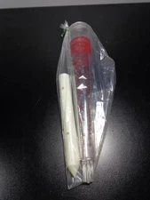 VTG ADV WENSINK SEED FARMS RAIN GAUGE MONROEVILLE OHIO OATS WHEAT SEEDS SOYBEANS