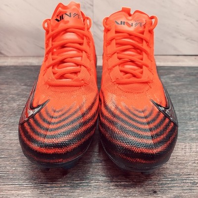 Nike Vapor Elite 1 Football Cleats Crimson Laser Orange Men's 13