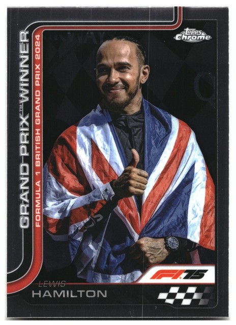 Lewis Hamilton Topps Chrome Formula 1 104 Mercedes-AMG Petronas Formula One Team