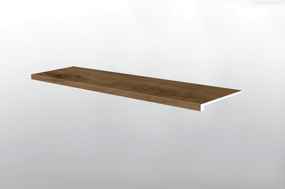 Luxury Vinyl Stair Tread Eased Edge - Autum Woods, Waterproof, 7.8 Sq Ft