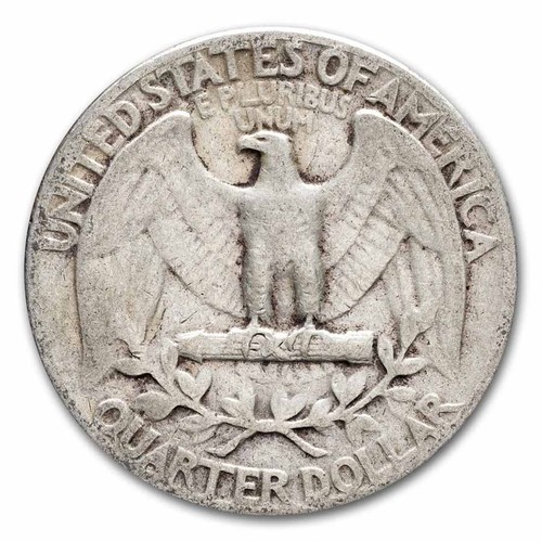 1952 Washington Quarter VG/XF - Afbeelding 2 van 2
