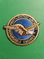PRATT & WHITNEY AIRCRAFT DEPENDABLE ENGINES 3" PATCH