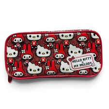 Sanrio Hello Kitty My Melody Pouch Red