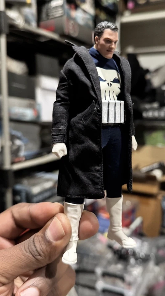 Traje azul Ekuaz Studio Punisher personalizado 1/12 Foto 4 de 4
