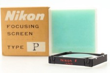 Unused in Box Nikon Focusing Screen Type P Split Image For Nikon F F2 JAPAN
