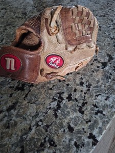 NOKONA  AMG 1200 American Pro Leather RHT  Baseball Glove Brown 12" USA VGC