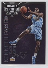 2014-15 Panini Totally Certified Platinum Purple 47/49 Kenneth Faried #72 4v2