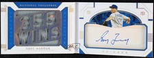 2021 Panini National Treasures Statline 4/5 Greg Maddux #CSMB-GM Auto HOF 5m1
