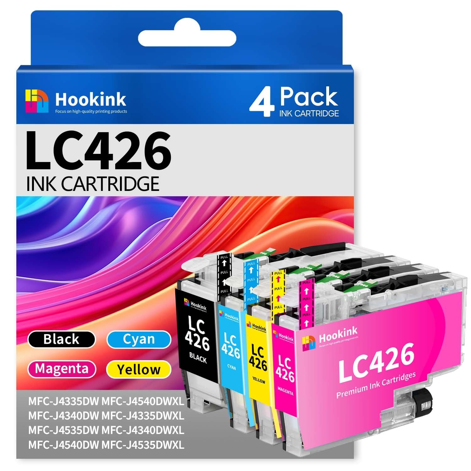 Cartouche LC426 compatible pour éviter les pannes d'encre et les textes flous
