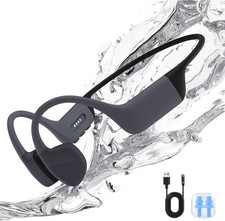 Bone Conduction Swimming Headphones Underwater, IPX8 Waterproof Bluetooth 5.4...