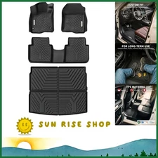 Weize Floor Mats and Cargo Liners for Honda CR-V 2023 2024 2025 2026 (Include