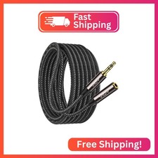 VIOY Headphone Extension Cable 50 FT, Copper Shell, Hi-Fi Sound 3.5 mm Male to