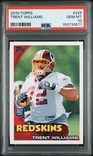 2010 TOPPS #225 TRENT WILLIAMS PSA 10